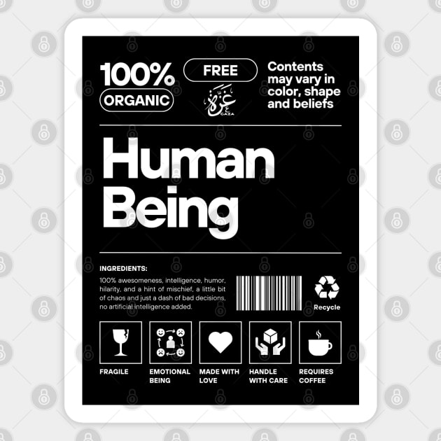 human being Magnet by katalinaziz